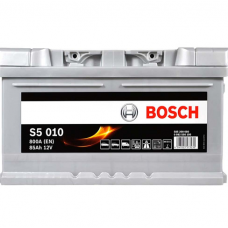 Аккумулятор BOSCH  85 А S5 (800А) Евро прав + (H-175mm) (2 года гар)