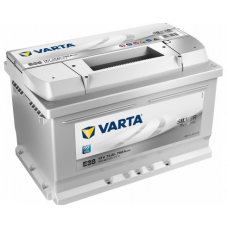 Акумулятор VARTA  74 А Silver Dynamic (750А) Євро правий + (2 роки гарантії) LB3 низький