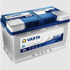 Аккумулятор VARTA  80 А EFB Blue Dynamic (800А) Евро прав + (2 года гар) L4