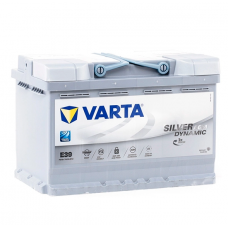 Акумулятор VARTA  70 А AGM Silver Dynamic (760А) Євро правий + (2 роки гарантії) L3