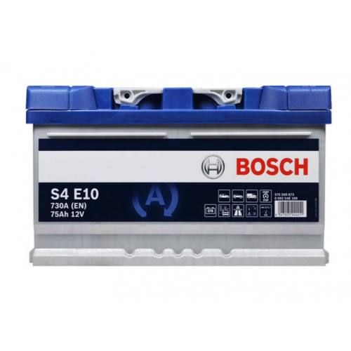 Акумулятор BOSCH  75 А EFB (730А) Євро правий + низький (2 роки гарантії)