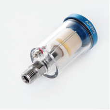 фильтр воздушный для пневмоинструмента "мини"  1/4"  2-10 бар, 400 л/мин, 5 мкм