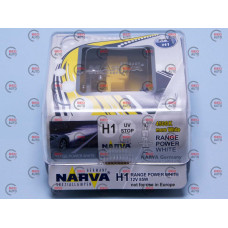 лампа  H1 12V 55 W NARVA RPW 4500K (2шт) + 2 лампы габ.
