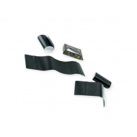 плівка захисна від сколів  "на пороги"  500х150мм (2шт) + 300х150мм (2шт)  чорна карбонова  XL