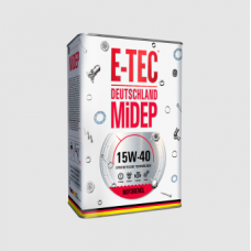 Масло E-Tec 15W-40 STD  4л метал