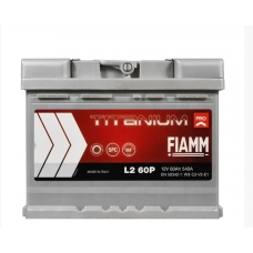 Акумулятор FIAMM  60Ач 540А Titanium Pro (L2) (0) Євро правий +