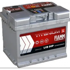 Акумулятор FIAMM  50Ач 520А Titanium Pro (LB1) (0) Євро правий + (h=175)