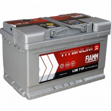 Акумулятор FIAMM  71Ач 680А Titanium Pro (LB3) (0) Євро правий +  (h=175) (гарантія 2 роки)