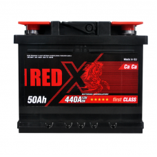 Акумулятор Red X  50 (440 А) Євро правий +