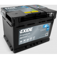 Акумулятор EXIDE  61 (600 А) Premium Євро правий +