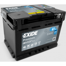 Акумулятор EXIDE  61 (600 А) Premium Євро правий +