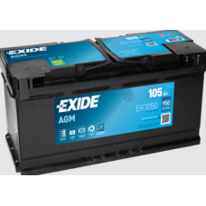 Акумулятор EXIDE 105 (950 А) Євро AGM Start-Stop правий +