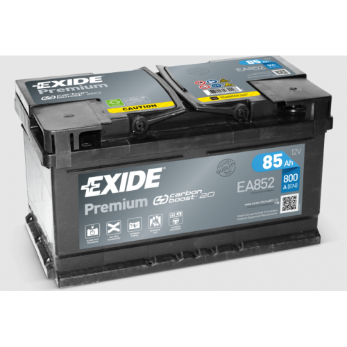 Аккумулятор EXIDE  85 (800 А) Premium Евро правый + низкий