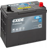 Аккумулятор EXIDE  45 (390 А) Premium Азия правый +