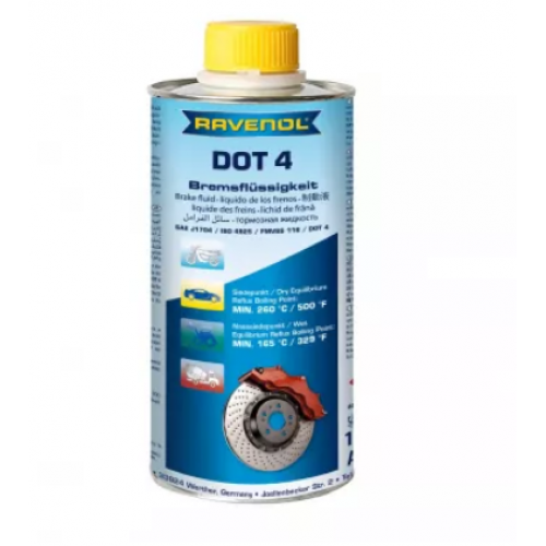 жидкость торм. 1л   "DOT-4 LV"  Ravenol (ABS / ESP / ASR)