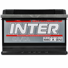 Аккумулятор   INTER  75Ач (680A) high performance