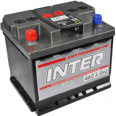 Аккумулятор   INTER  50Ач (420A) high performance