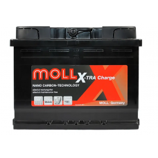 Аккумулятор MOLL  60 (600 А) X-Tra Charge Евро правый + низкий (2 года гарантия)