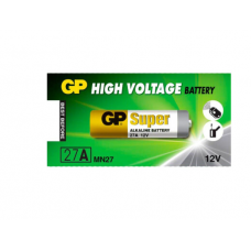 батарейка  "А 27"  лужна 12V мікропальчик GP HighVoltage Alkaline  блістер (у брелок сигналки)