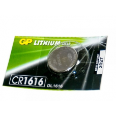 батарейка "таблетка" литиевая 3.0V  CR1616  блист. GP