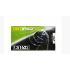 батарейка "таблетка" литиевая 3.0V  CR1632  блист. GP