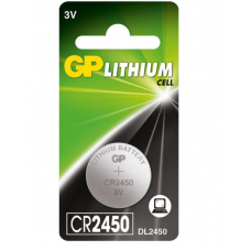 батарейка "таблетка" литиевая 3.0V  CR2450  блист. GP