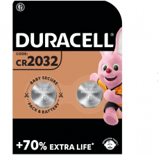 батарейка "таблетка" литиевая 3.0V  CR2032  блист. Duracell (2 шт)