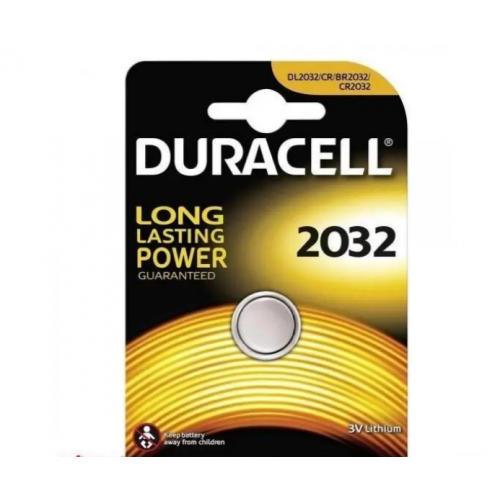 батарейка "таблетка" литиевая 3.0V  CR2032  блист. Duracell