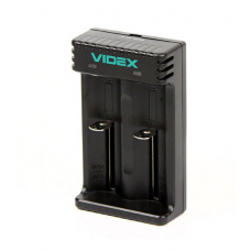 зарядное устройство для 2-х Li-Ion аккумуляторов "18650" Videx