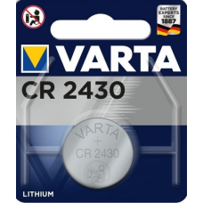 батарейка "таблетка" літієва 3.0V  CR2430  блістер Varta