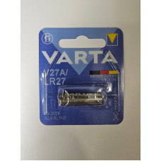 батарейка  "А 27"  щелочная 12V микропальчик Varta блистер (в брелок сигналки)