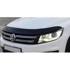 дефлектор капота (мухобійка) Volkswagen Tiguan 2007-2011 Restar / VIP