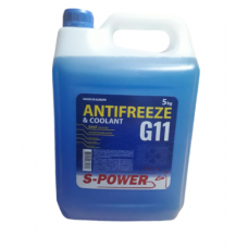 антифриз синий  5л (S-Power) G11  -30
