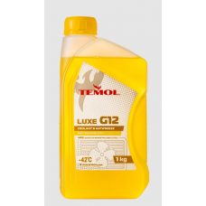 антифриз жовтий   1л (Temol) G12 Luxe  -42