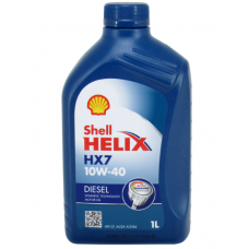 масло Shell 10W-40 Helix Diesel HX7 (1л) син.