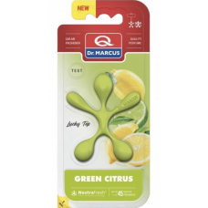 ароматизатор на обдув  человечек Dr.MARCUS Lucky Top "Green Citrus"