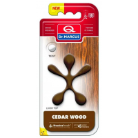 ароматизатор на дефлектор  чоловічок Dr.MARCUS Lucky Top "Cedar Wood"