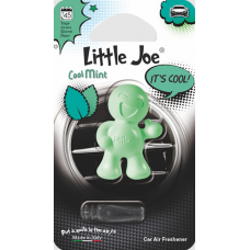 ароматизатор на дефлектор  чоловічок LITTLE JOE OK  "Cool mint"