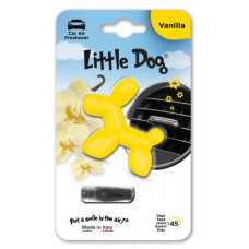 ароматизатор на дефлектор собачка LITTLE Dog "Vanilla"