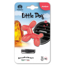 ароматизатор на дефлектор собачка LITTLE Dog "Amber"