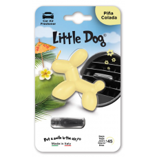 ароматизатор на дефлектор собачка LITTLE Dog "Pina Colada"