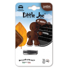 ароматизатор на обдув  человечек LITTLE JOE OK  "Leather"