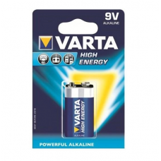 батарейка  "КРОНА"  щелочная 9.0V прямоугольная Varta High Energy Alkaline блист.