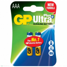 батарейка  AAA  лужна 1.5V мініпальчик GP Ultra  Alkaline 2шт блістер
