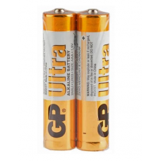 батарейка AAA лужна 1.5V мініпальчик GP Ultra Alkaline 2шт плівка