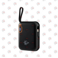 повербанк 10000 mAh, 2 USB выход, заряд через USB/Type-C, индикатор заряда