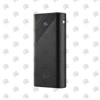 повербанк 20000 mAh, 2 USB выход, заряд через MicroUSB/Type-C, индикатор заряда