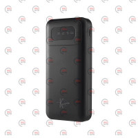 повербанк 20000 mAh, 2 USB выход, заряд через MicroUSB/Type-C, индикатор заряда