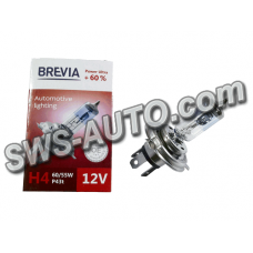 лампа H4 12V 60/55 (43) BREVIA Power Ultra +60%