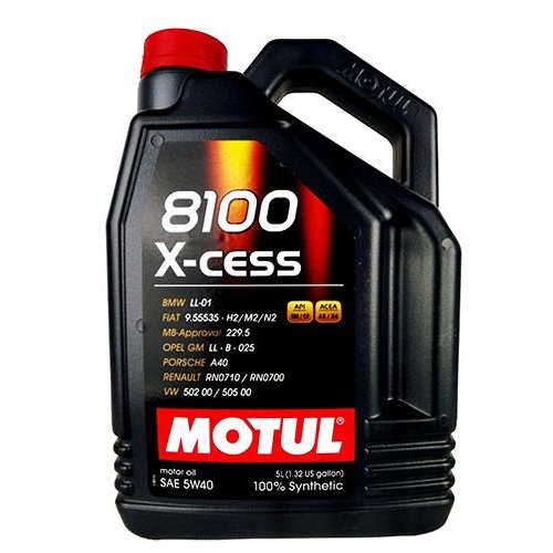 масло Motul 5W-40 8100  X-Cess (5л)